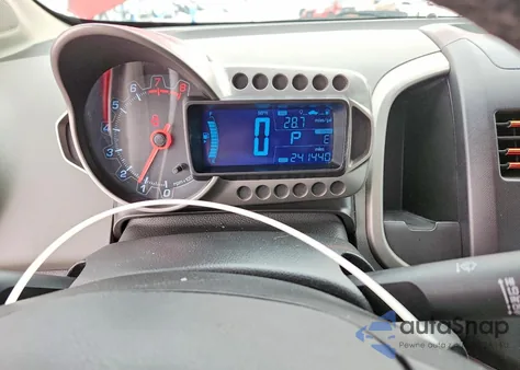 2013 Chevrolet Sonic Ltz z USA, uszkodzony, nr VIN 1G1JE5SH6D4177701